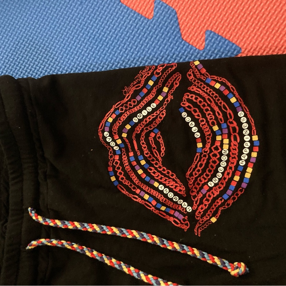 Lauren Moshi lip joggers size small